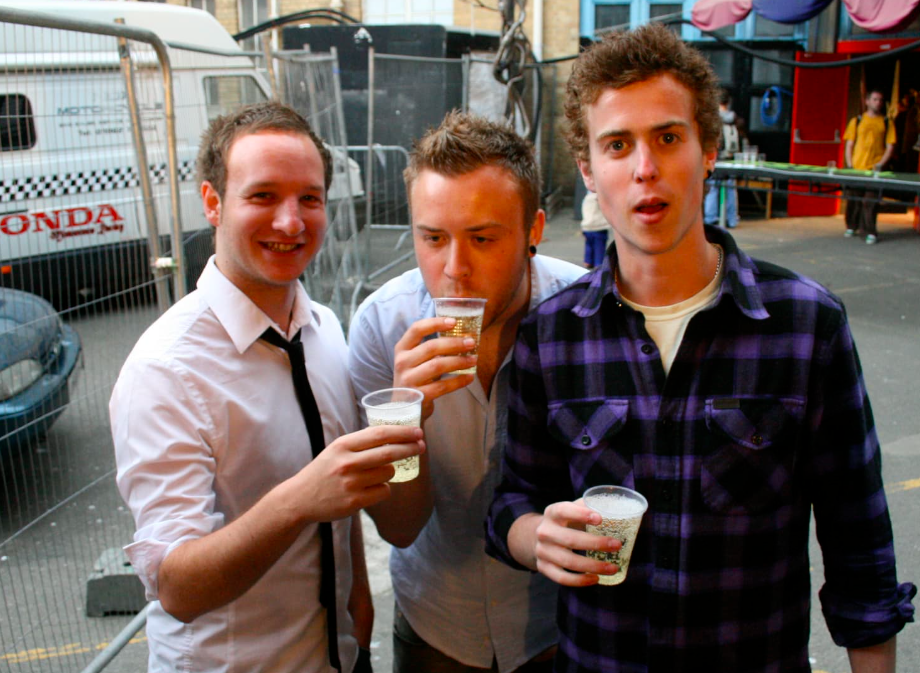 Fiasco Design turns 13! Old photo of Ben and Jason back in 2010.